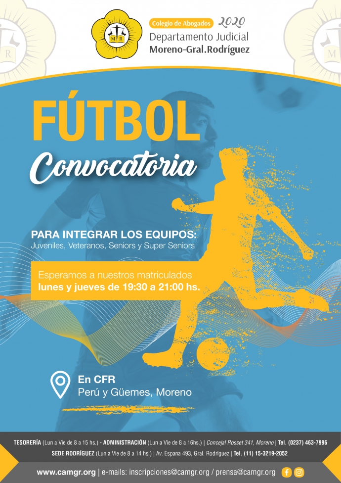 FUTBOL CONVOCATORIA